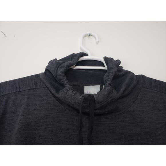 (O5) Y2K Athleta Sweater Size S Techie Sweet Blissful Hooded Poncho Oversize - Picture 4 of 8